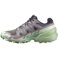 Salomon zapatillas trail mujer SPEEDCROSS 6 GRIS puntera