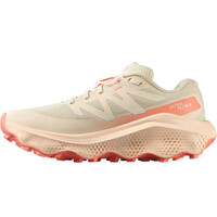 Salomon zapatillas trail mujer ULTRA FLOW 2 MARRON puntera