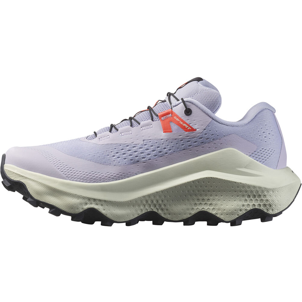 Salomon zapatillas trail mujer ULTRA GLIDE 3 MORADO puntera