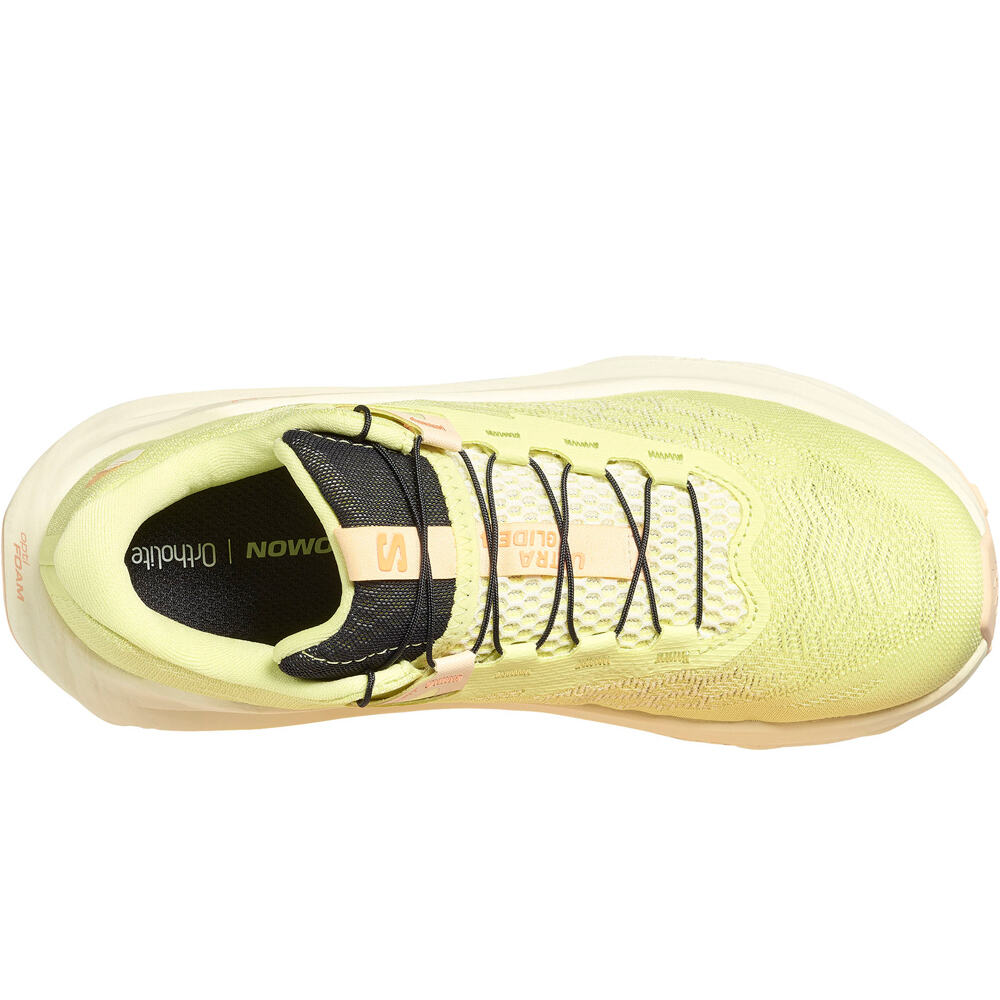 Salomon zapatillas trail mujer ULTRA GLIDE 4 AMARILLO 05