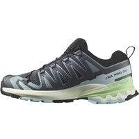 Salomon zapatillas trail mujer XA PRO 3D V9 AZUL lateral interior