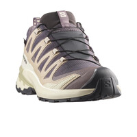 Salomon zapatillas trail mujer XA PRO 3D V9 GORE TEX GRIS lateral interior