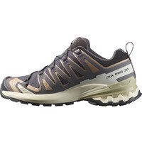 Salomon zapatillas trail mujer XA PRO 3D V9 GORE TEX GRIS puntera