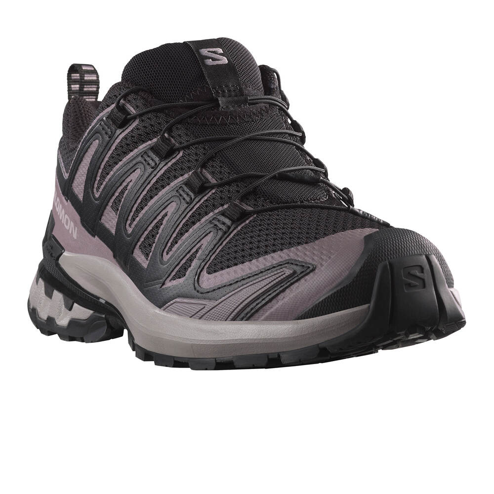Salomon zapatillas trail mujer XA PRO 3D V9 NEGRO lateral interior
