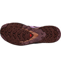 Salomon zapatillas trail mujer XA PRO 3D V9 ROJO vista superior