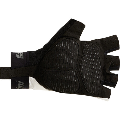 Santini guantes cortos ciclismo BENGAL BLANCO