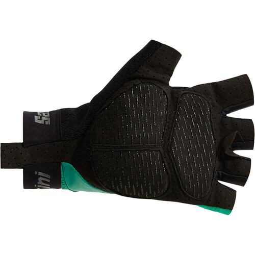Santini guantes cortos ciclismo BENGAL VERDE