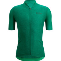 Santini maillot manga corta hombre COLORE PURO VERDE