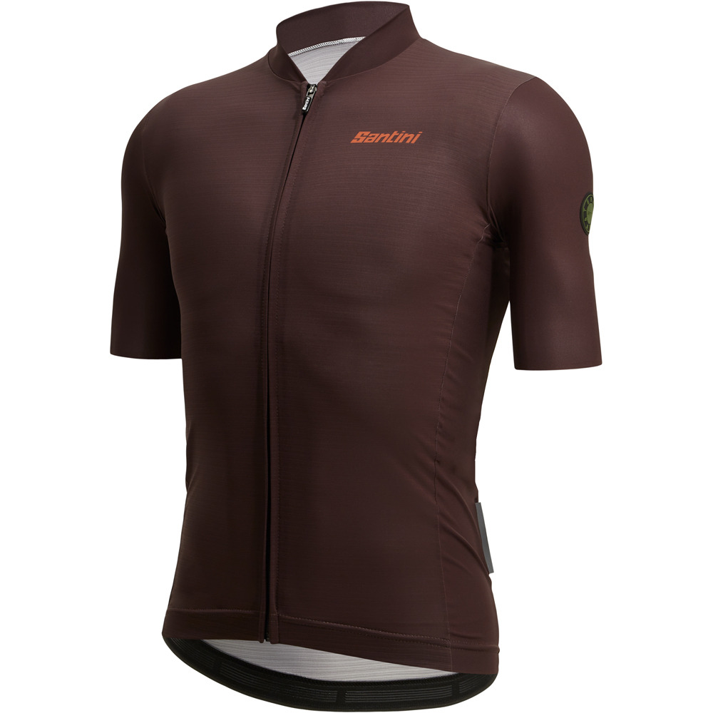 Santini maillot manga corta hombre GLORY DAY GRIS vista detalle