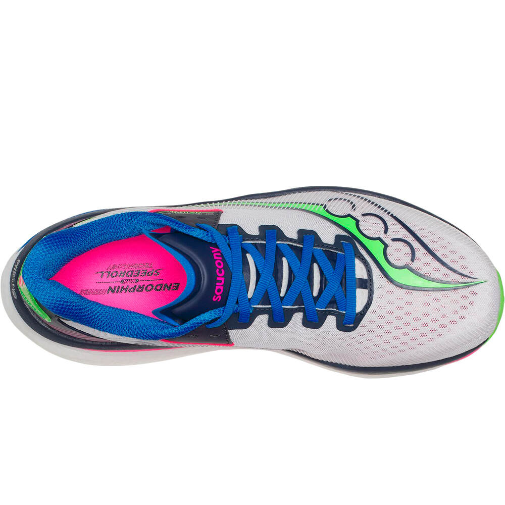 Saucony zapatilla running hombre ENDORPHIN AZURA BLANCO 05