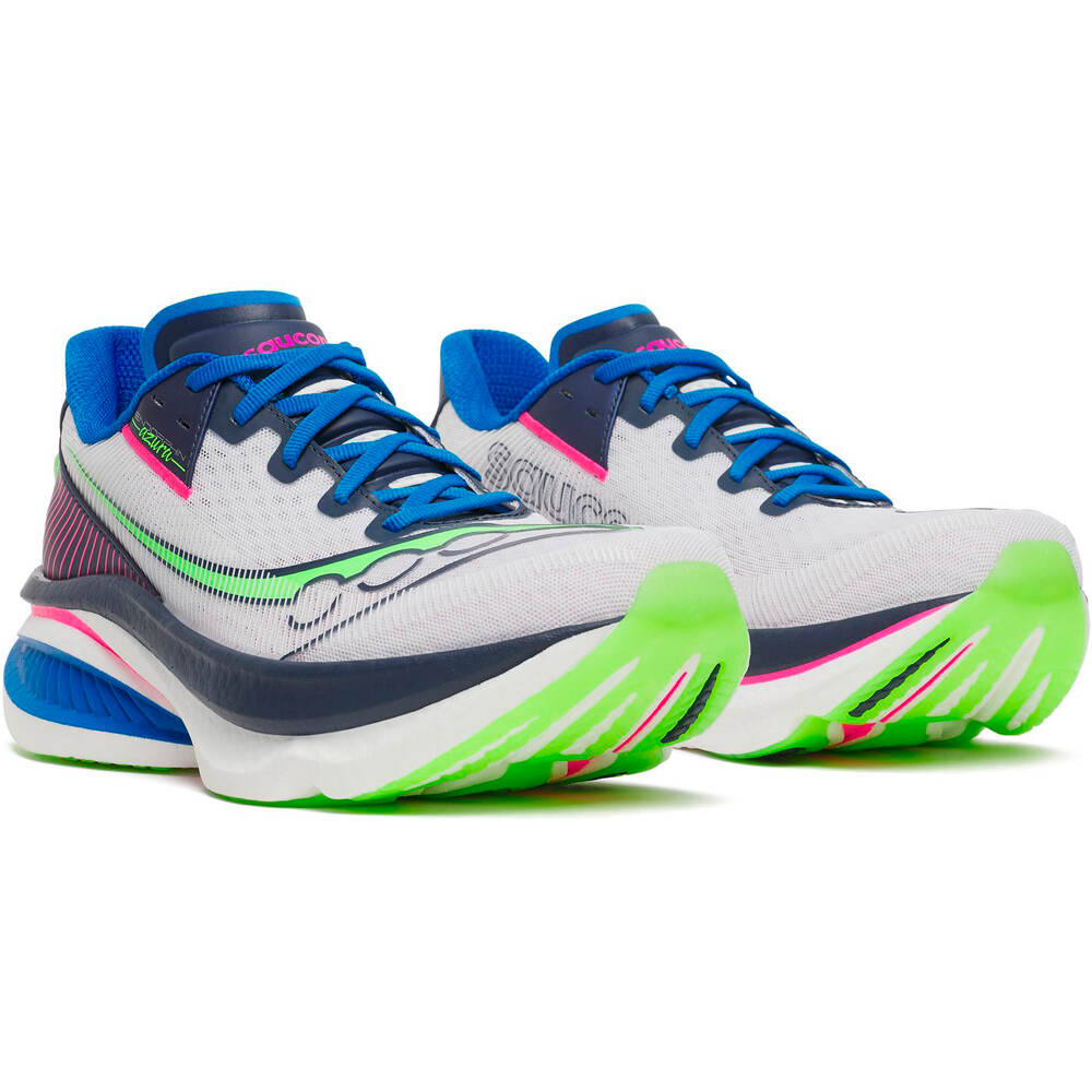 Saucony zapatilla running hombre ENDORPHIN AZURA BLANCO lateral interior