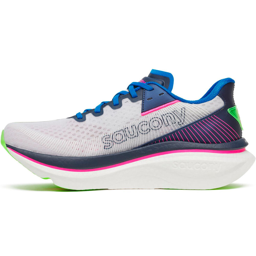Saucony zapatilla running hombre ENDORPHIN AZURA BLANCO puntera