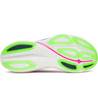 Saucony zapatilla running hombre ENDORPHIN AZURA BLANCO vista superior