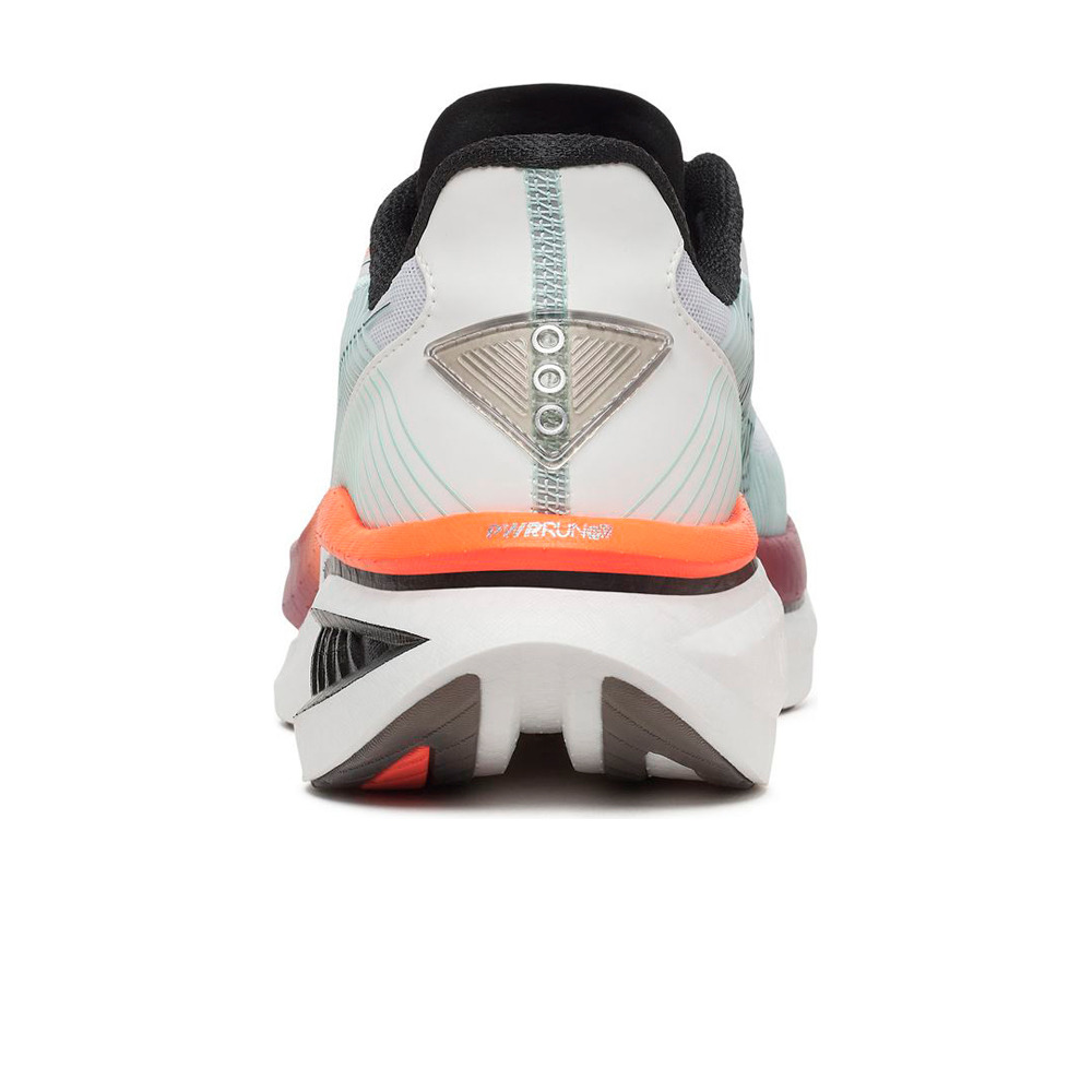 Saucony zapatilla running hombre ENDORPHIN AZURA BLANCO vista trasera