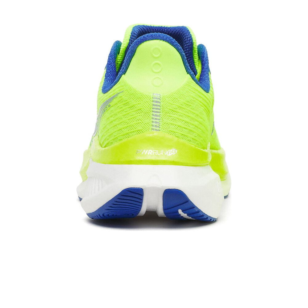 Saucony zapatilla running hombre ENDORPHIN SPEED 5 AMARILLO vista trasera