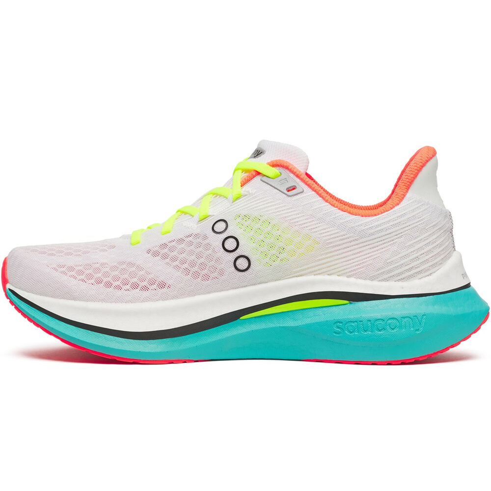 Saucony zapatilla running hombre ENDORPHIN SPEED 5 BLANCO puntera