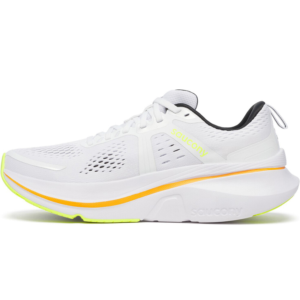 Saucony zapatilla running hombre GUIDE 18 BLANCO puntera