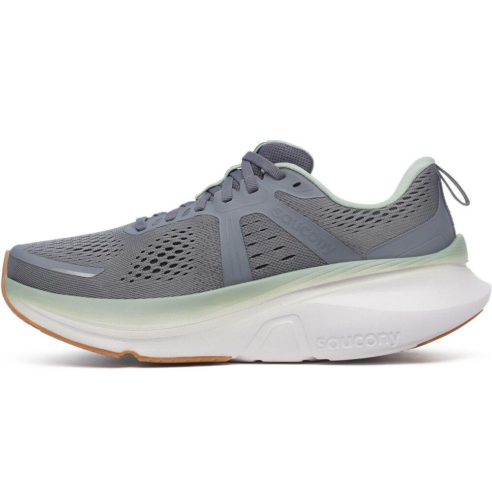 Saucony zapatilla running hombre GUIDE 18 GRIS puntera