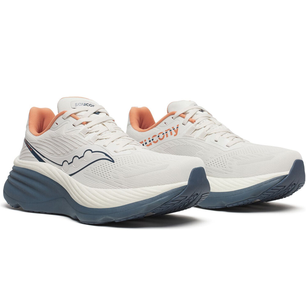 Saucony zapatilla running hombre HURRICANE 24 MARRON lateral interior