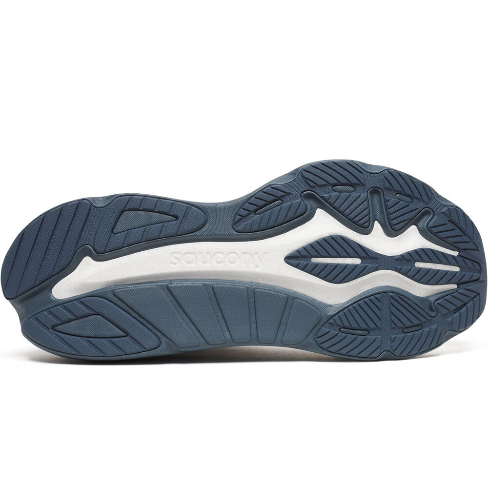 Saucony zapatilla running hombre HURRICANE 24 MARRON vista superior