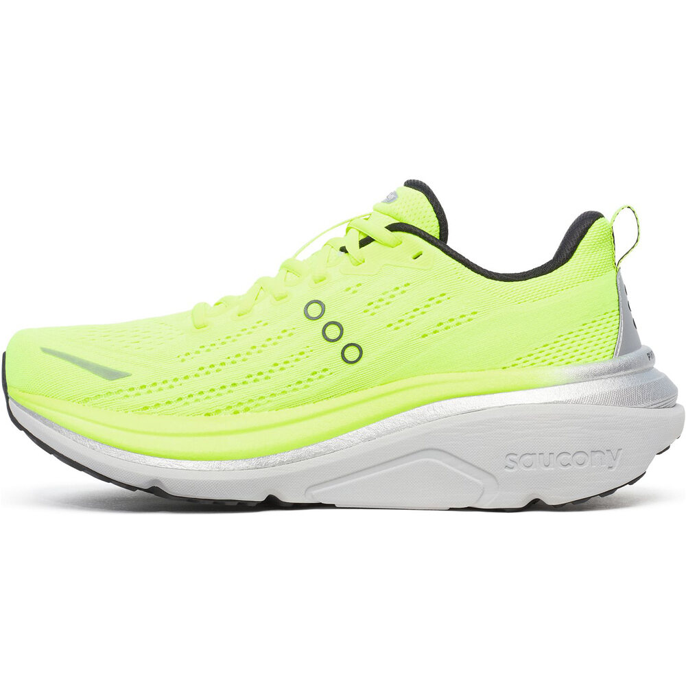 Saucony zapatilla running hombre HURRICANE 25 AMARILLO puntera