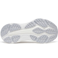 Saucony zapatilla running hombre HURRICANE 25 BLANCO vista superior
