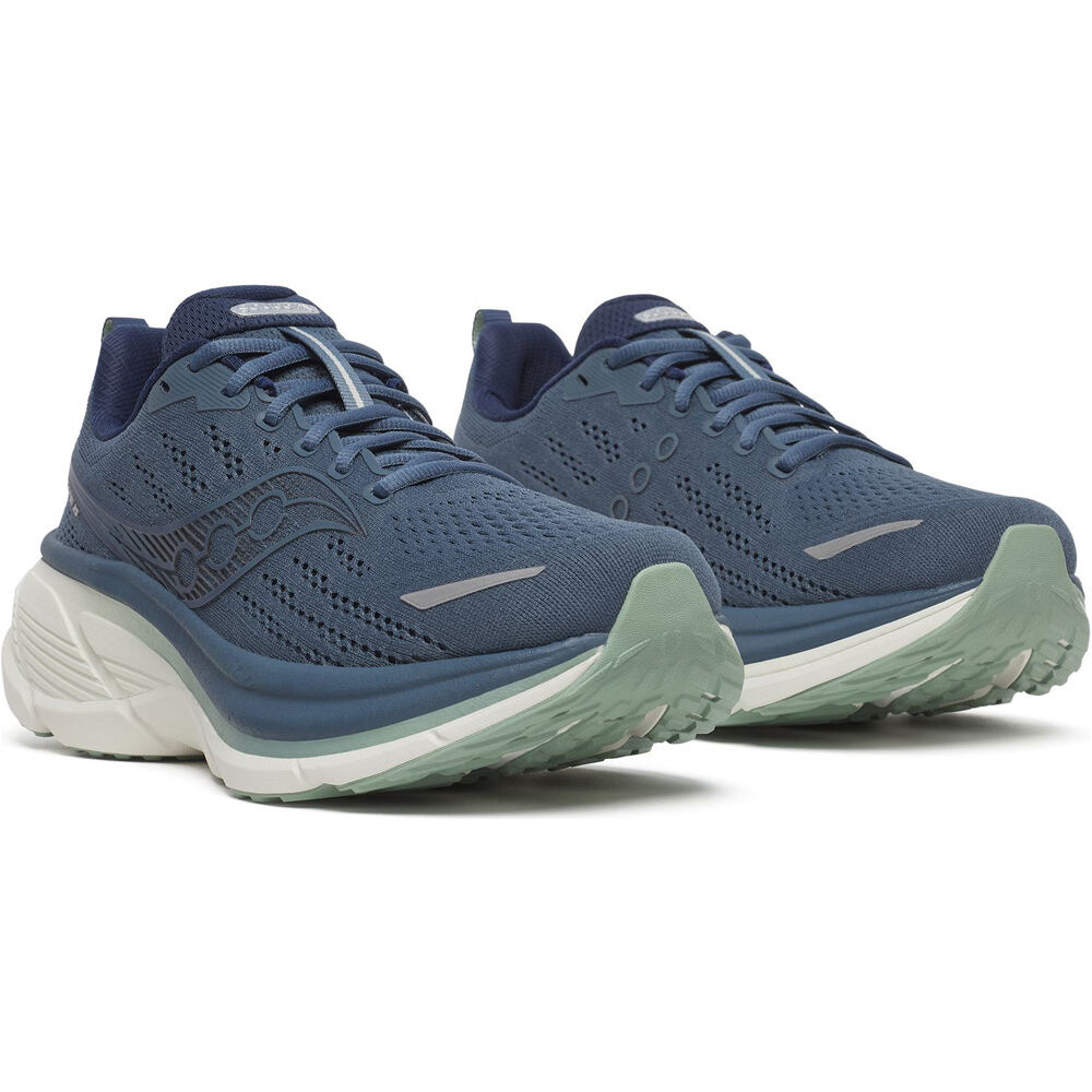 Saucony zapatilla running hombre HURRICANE 25 GRIS lateral interior