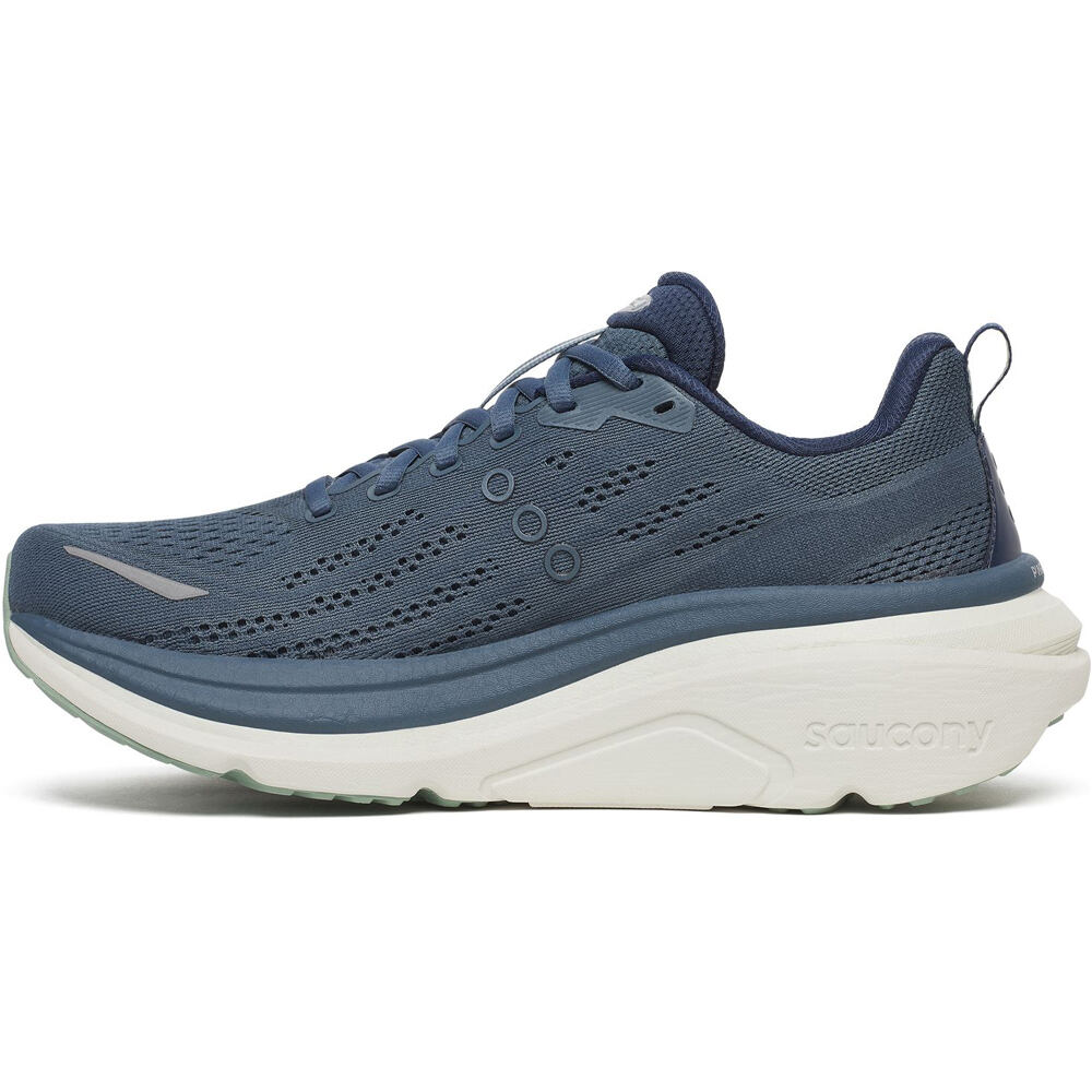 Saucony zapatilla running hombre HURRICANE 25 GRIS puntera