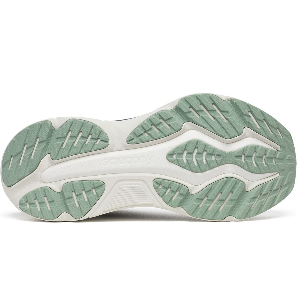 Saucony zapatilla running hombre HURRICANE 25 GRIS vista superior