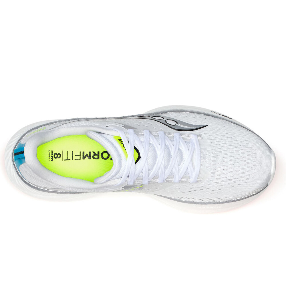 Saucony zapatilla running hombre RIDE 17 BLANCO 05