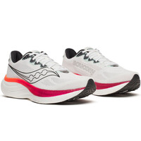 Saucony zapatilla running hombre RIDE 19 BLANCO lateral interior