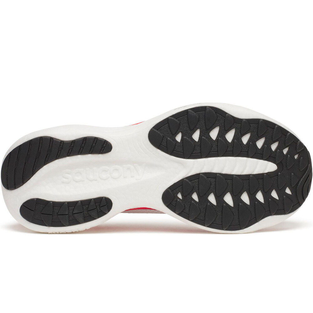 Saucony zapatilla running hombre RIDE 19 BLANCO vista superior