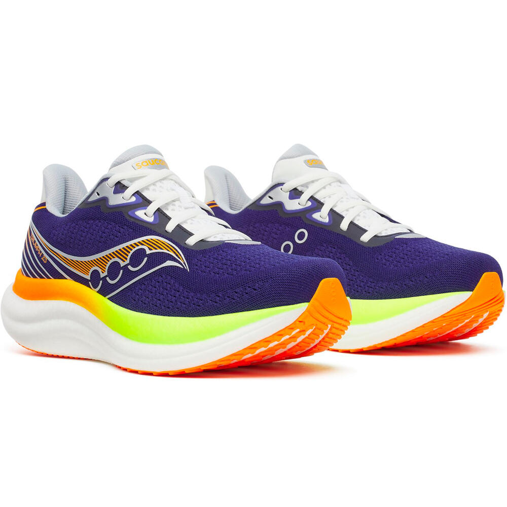 Saucony zapatilla running hombre TRIUMPH 23 AMARILLO lateral interior
