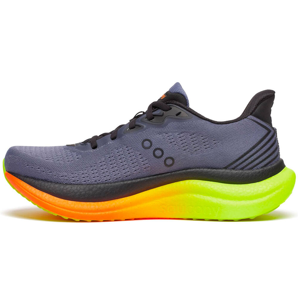 Saucony zapatilla running hombre TRIUMPH 23 NEGRO puntera