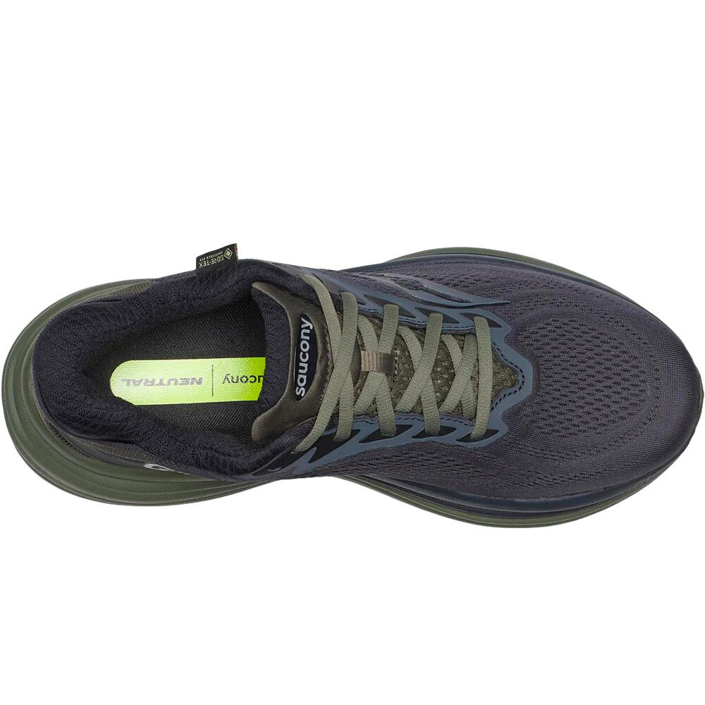 Saucony zapatilla running hombre TRIUMPH 24 GTX NEGRO 05