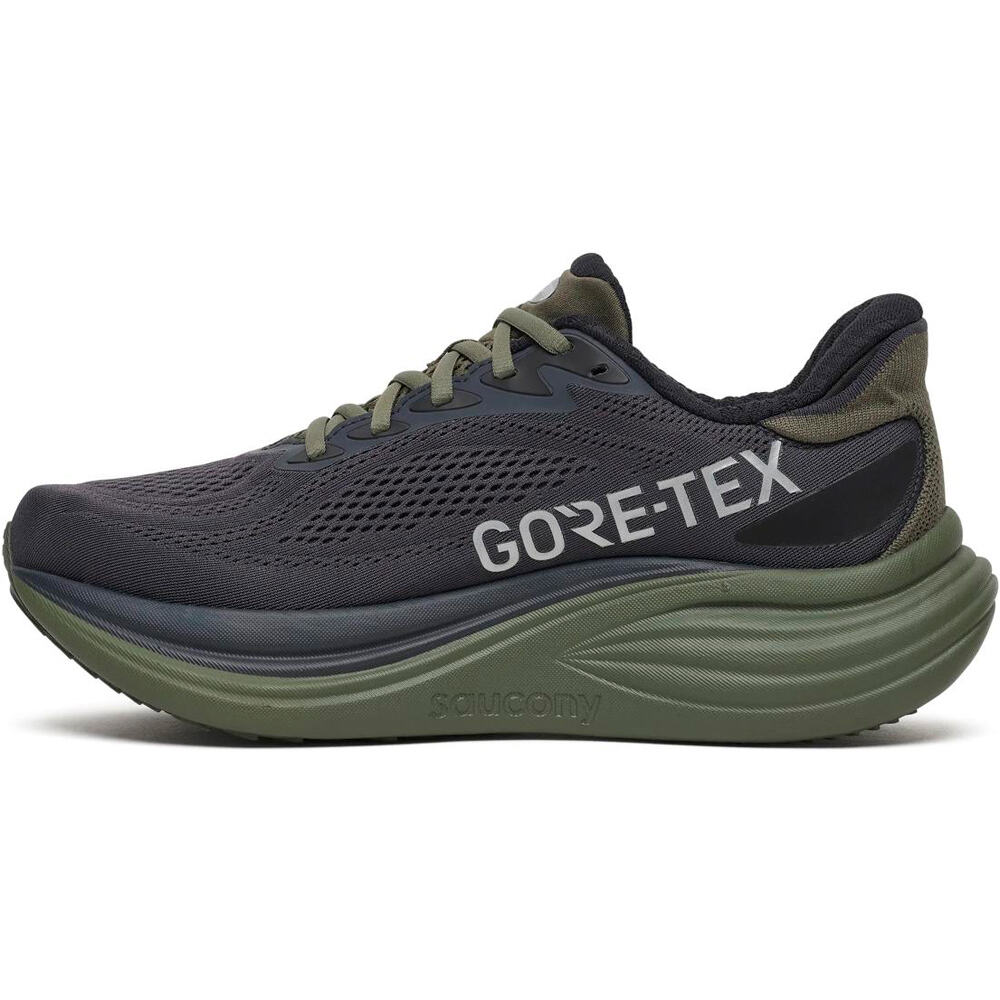 Saucony zapatilla running hombre TRIUMPH 24 GTX NEGRO puntera