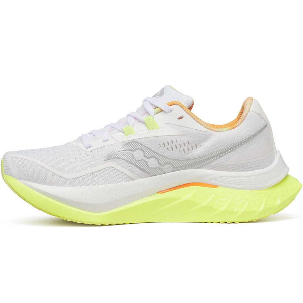 Saucony zapatilla running mujer ENDORPHIN SPEED 4 BLANCO puntera