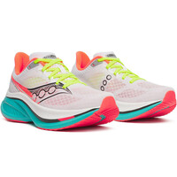 Saucony zapatilla running mujer ENDORPHIN SPEED 5 BLANCO lateral interior