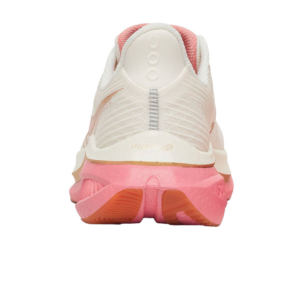 Saucony zapatilla running mujer ENDORPHIN SPEED 5 BLANCO vista trasera