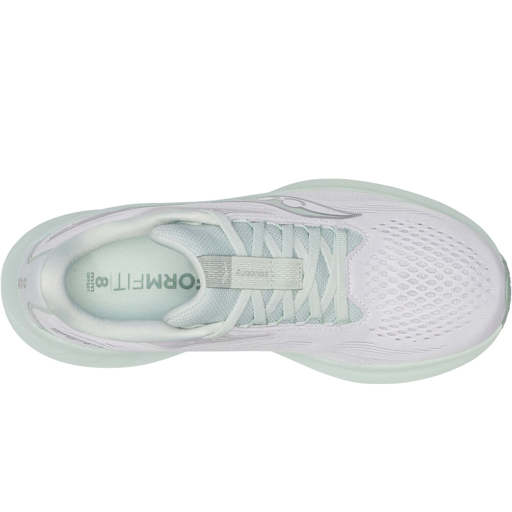 Saucony zapatilla running mujer RIDE 18 VERDE 05