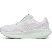 Saucony zapatilla running mujer RIDE 18 VERDE puntera