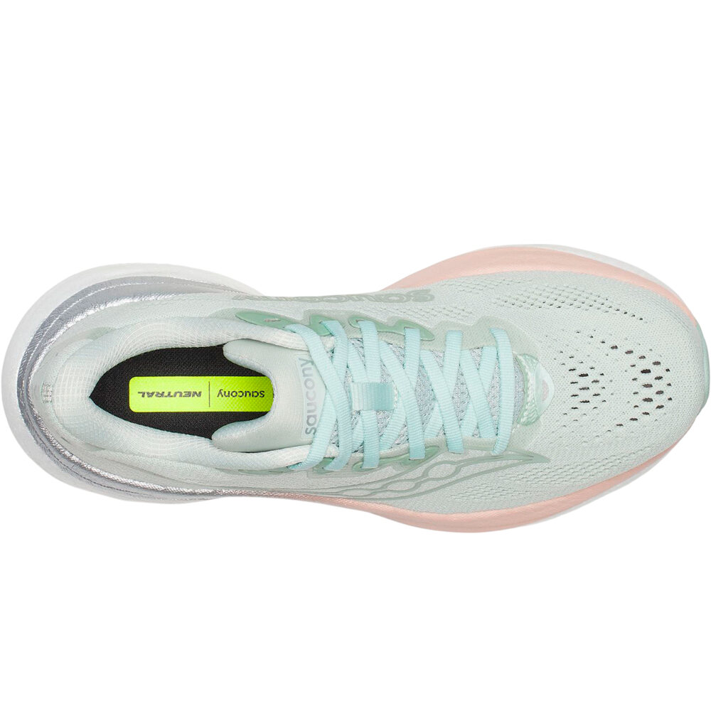 Saucony zapatilla running mujer RIDE 19 VERDE 05