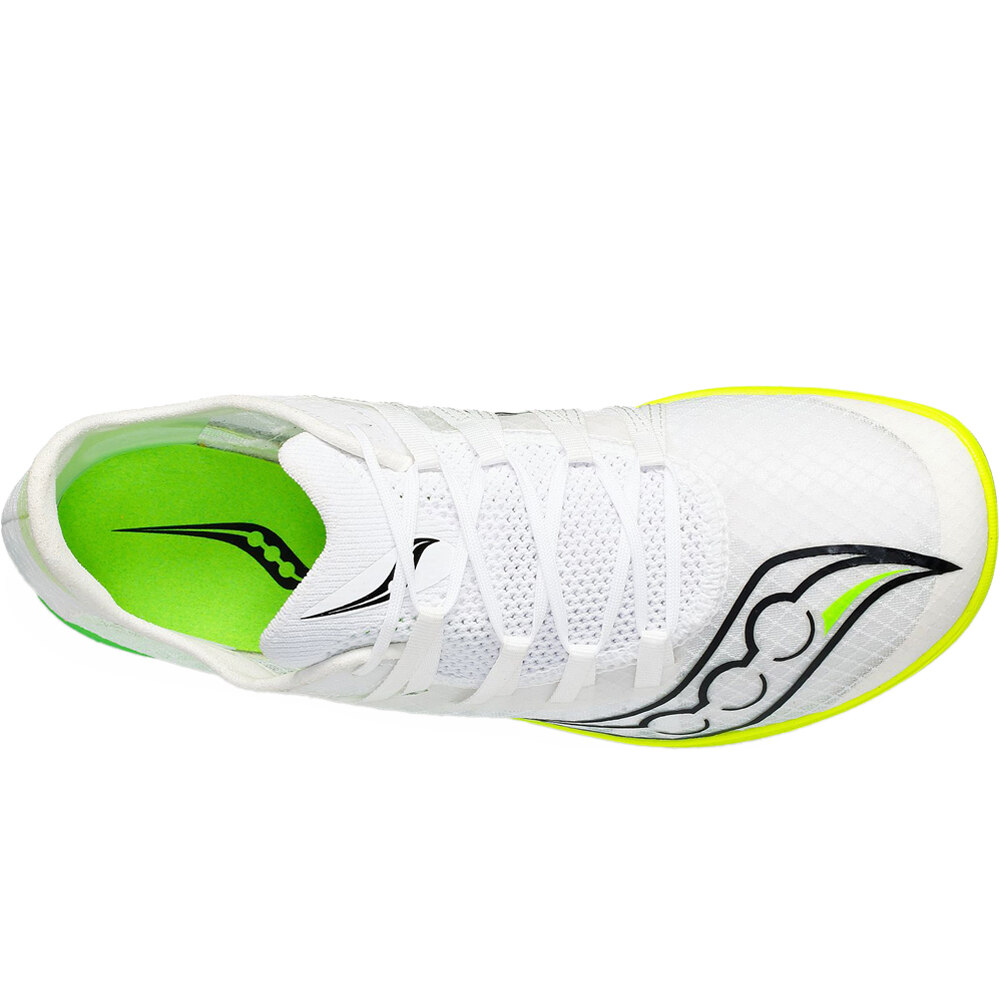 Saucony zapatilla running mujer TERMINAL VT BLANCO vista superior