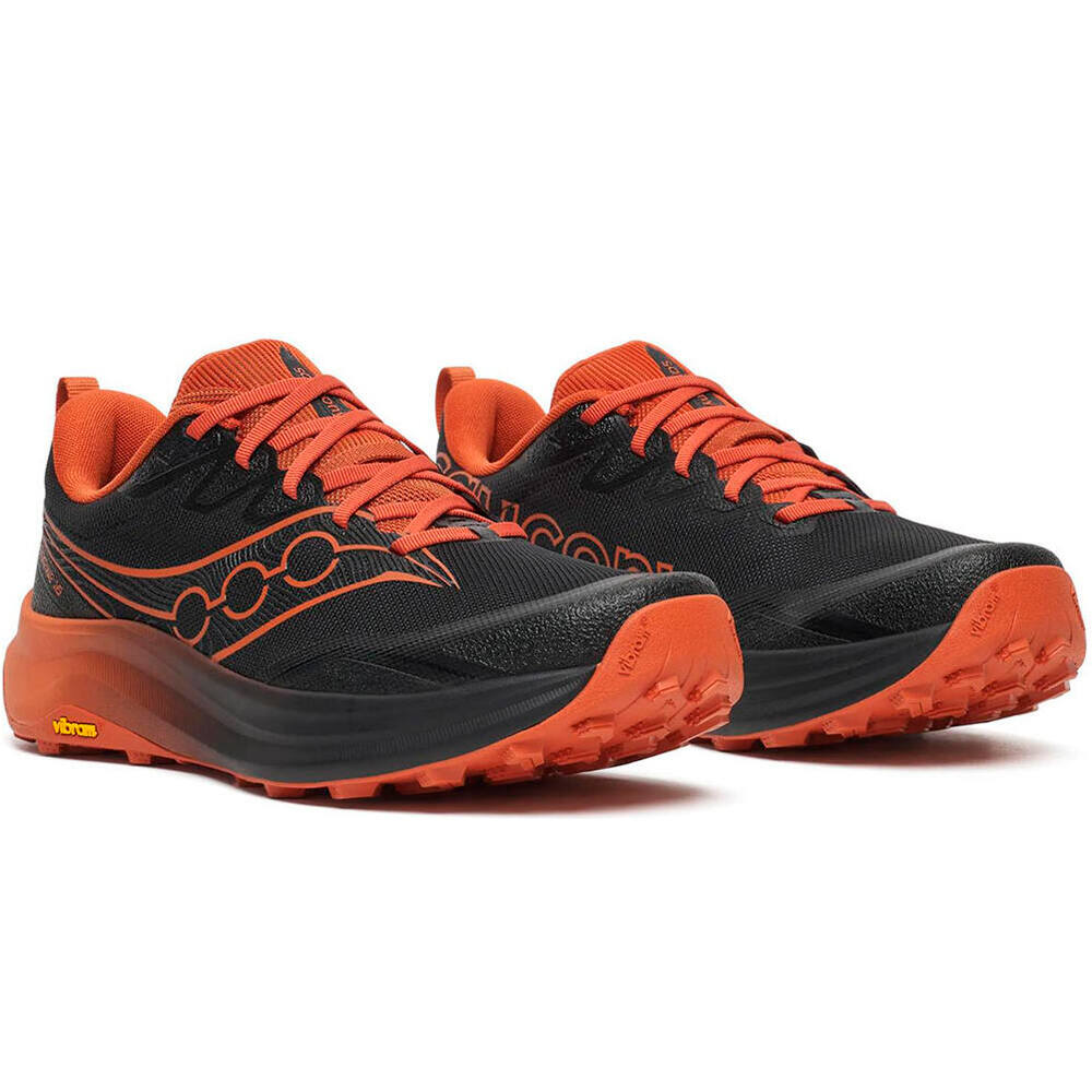 Saucony zapatillas trail hombre PEREGRINE 16 NEGRO lateral interior