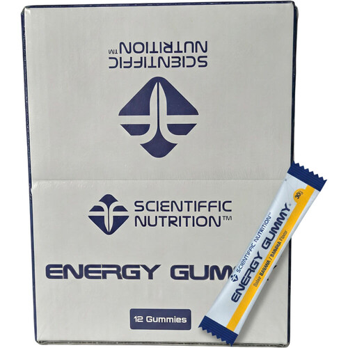 SCIENTIFFIC NUTRITION CAJA ENERGY GUMMY BANANA 12 UDS