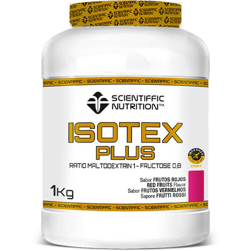 Scientiffic Nutrition Carbohidratos ISOTEX + FRUTOS ROJOS 1KG 