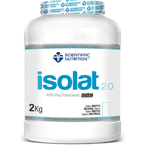 Scientiffic Nutrition Proteinas Aislado Suero/Whey ISOLAT 2.0 WHEY PROTEIN ISOLAC NEUTRO 2KG 
