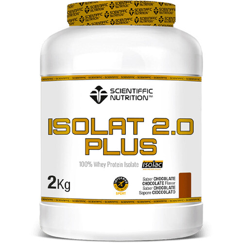 Scientiffic Nutrition proteínas ISOLAT 2.0 PLUS WHEY PROTEIN ISOLAC CHOCOLATE 2KG 