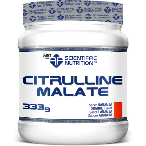 SCIENTIFFIC NUTRITION CITRULLINE MALATE NARANJA 333G naranja