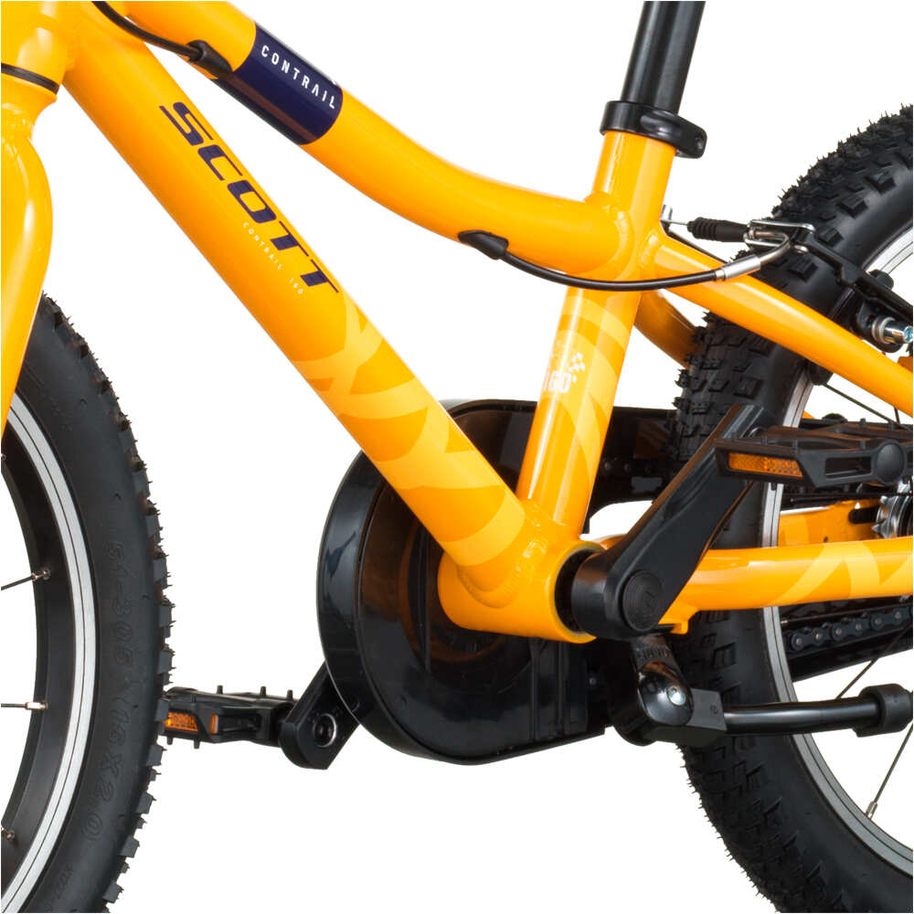 Scott bicicleta niño CONTRAIL 160 AMARILLO 05